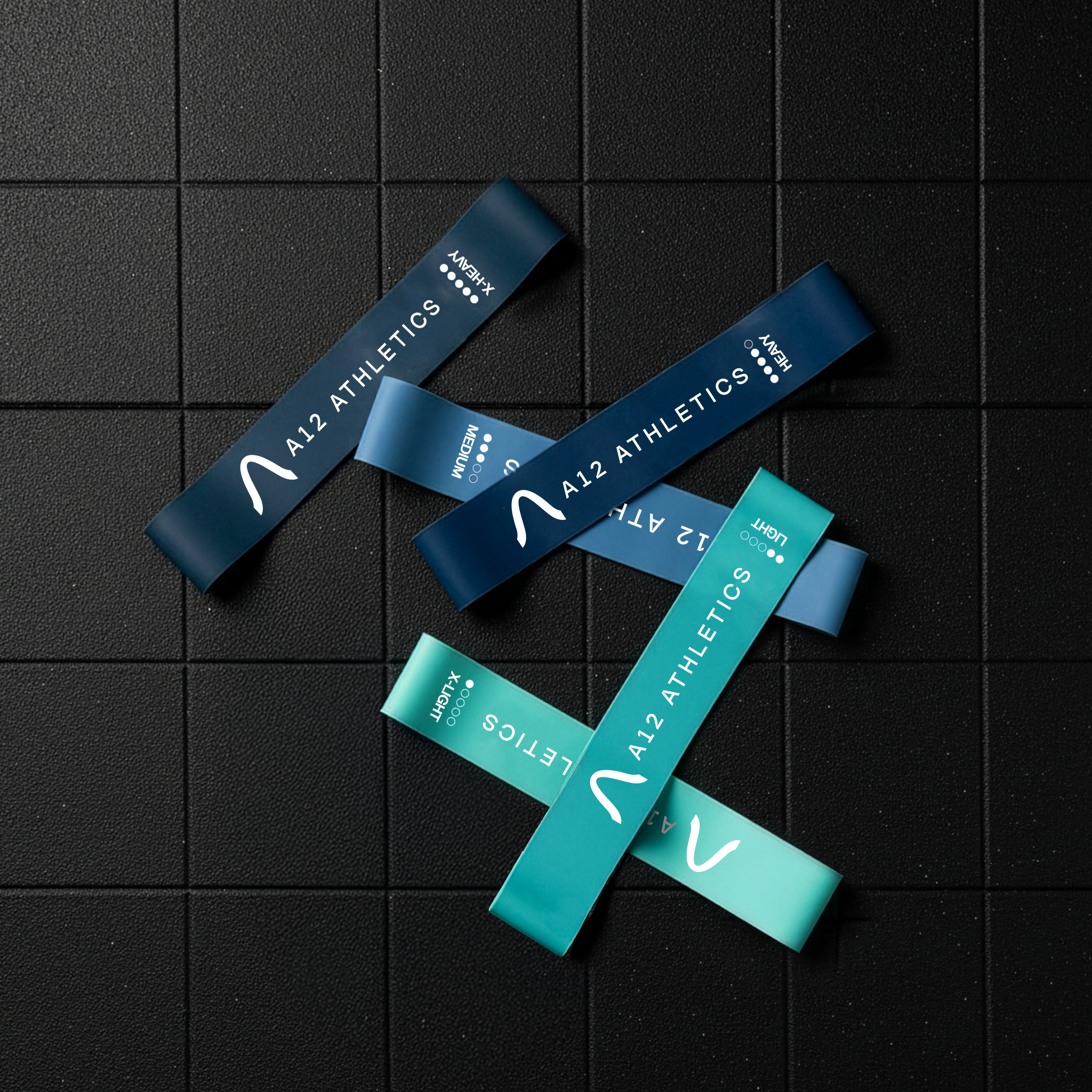 A12 Athletics Recovery Bands (5-Set) | Progressive Mobility, Recovery, and Reset System