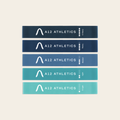 A12 Athletics Recovery Bands (5-Set) | Progressive Mobility, Recovery, and Reset System
