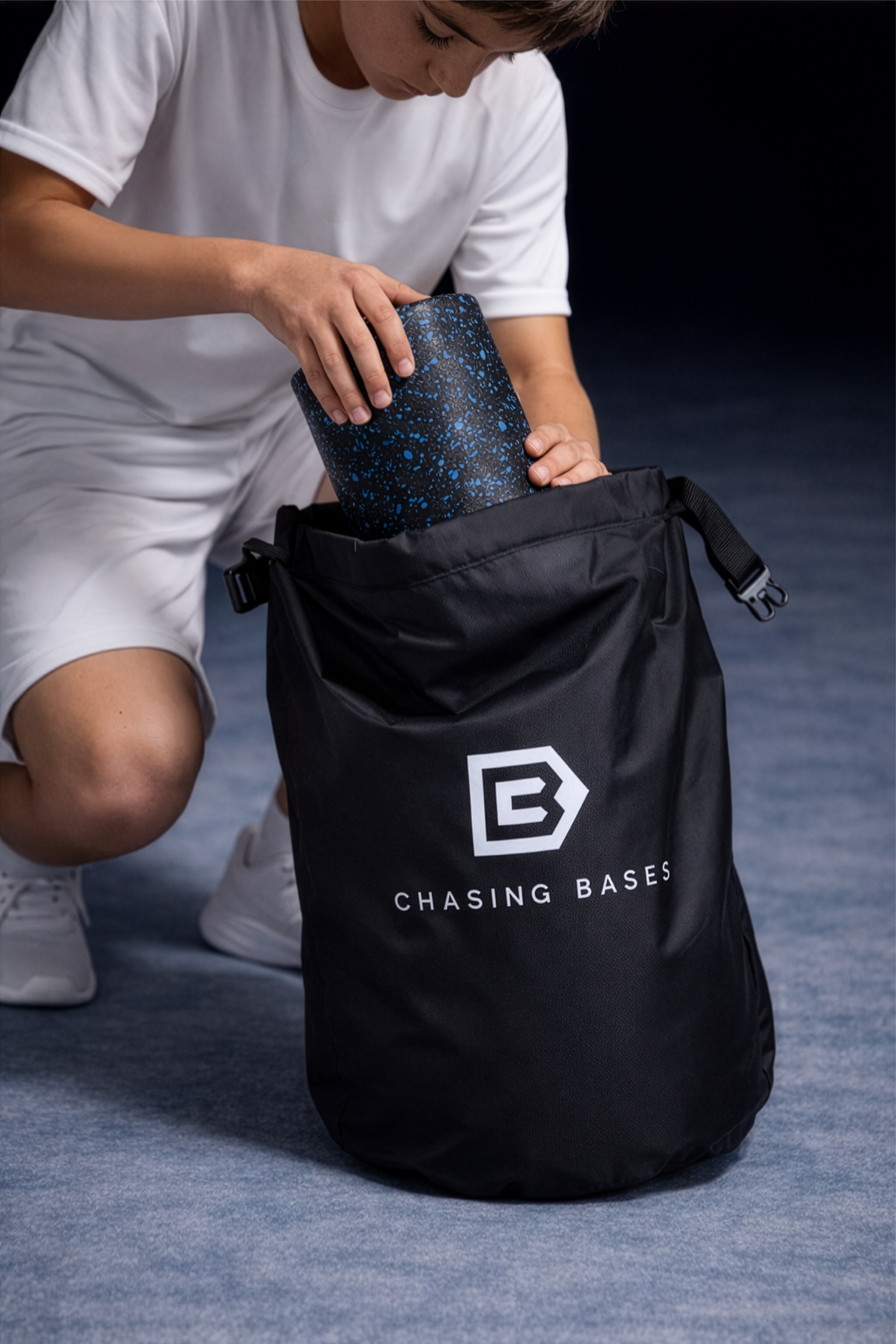Chasing Bases 12L Waterproof Dry Bag | Rain Delay Gear Bag for Youth Athletes