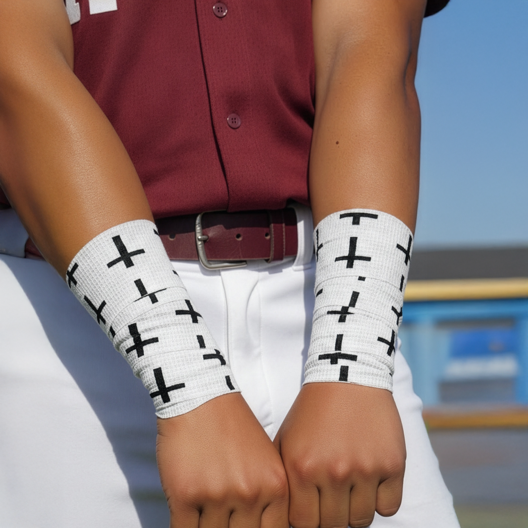 Cross Wrist Tape | Athletic Support & Mindset Anchor