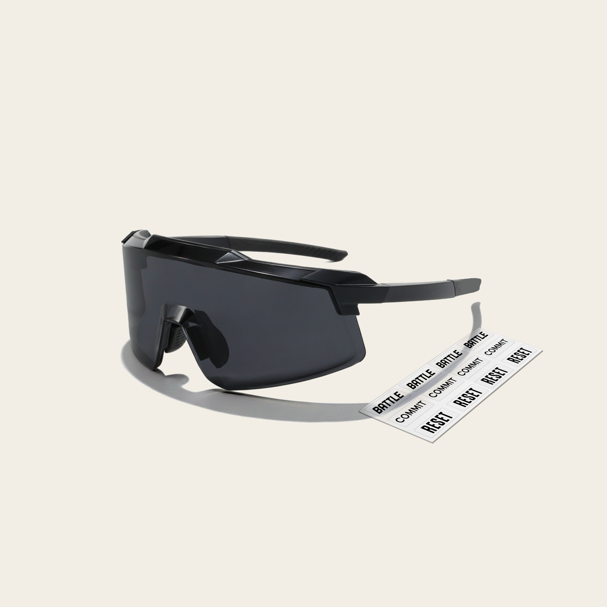 Performance Sports Sunglasses With Mindset Stickers